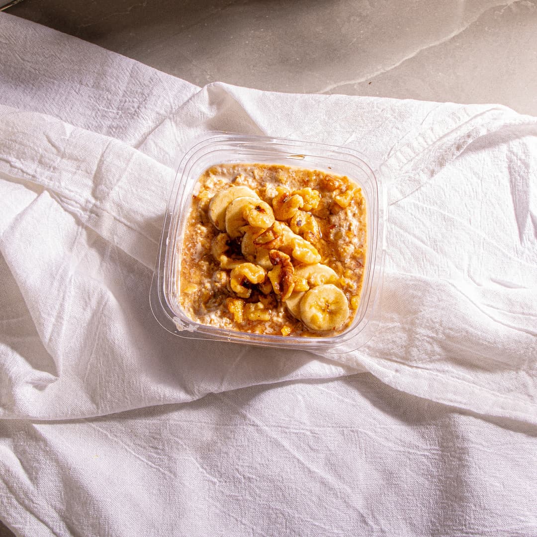 Banana Bread Overnight Oats