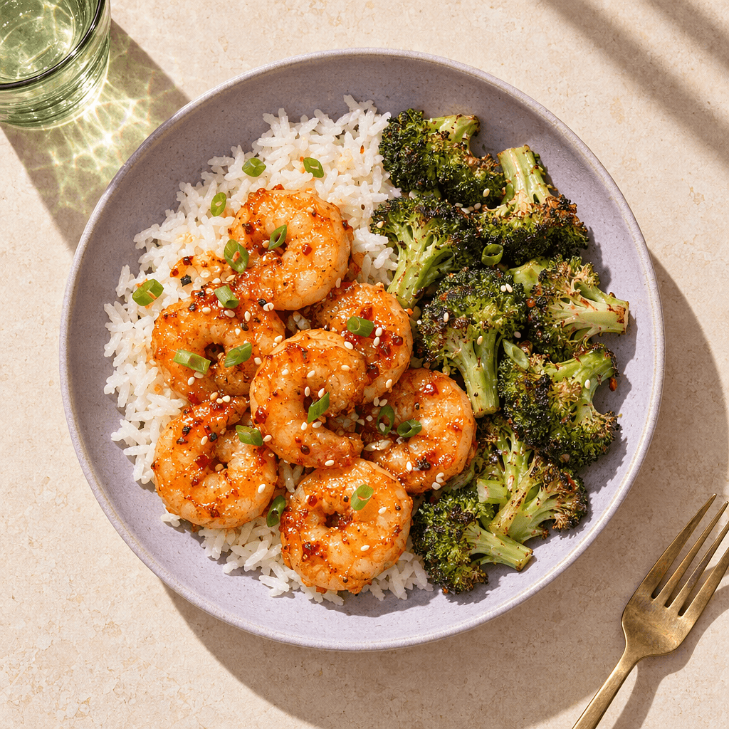 Sweet-Heat Firecracker Shrimp