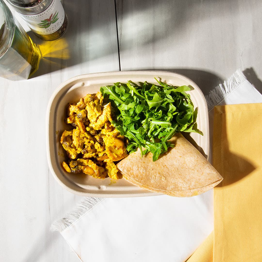 Curry Chicken Salad Wrap