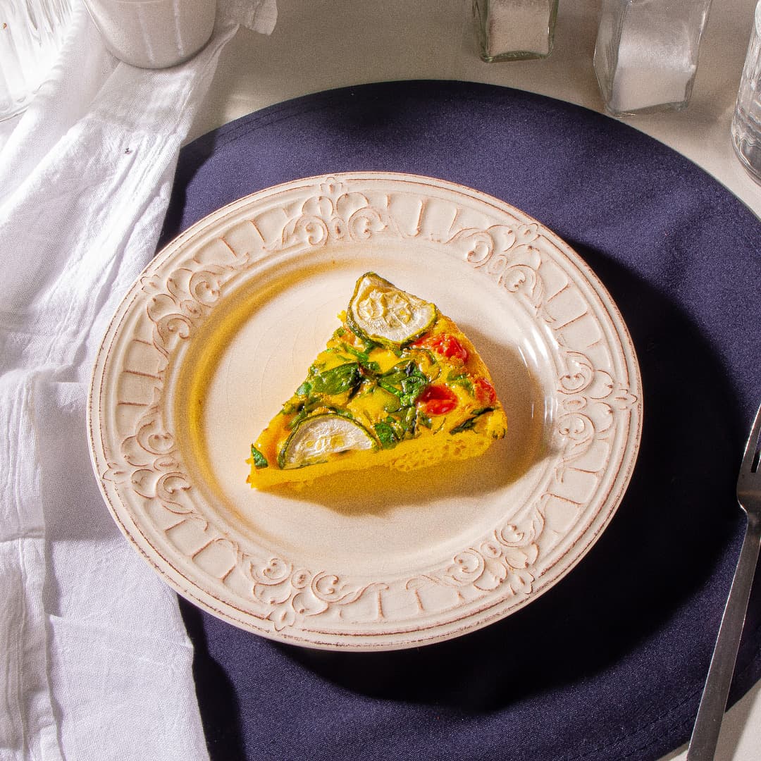 Tomato Zucchini Frittata