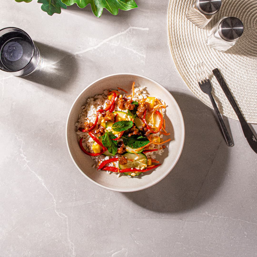 Veggie Spring Roll Bowl