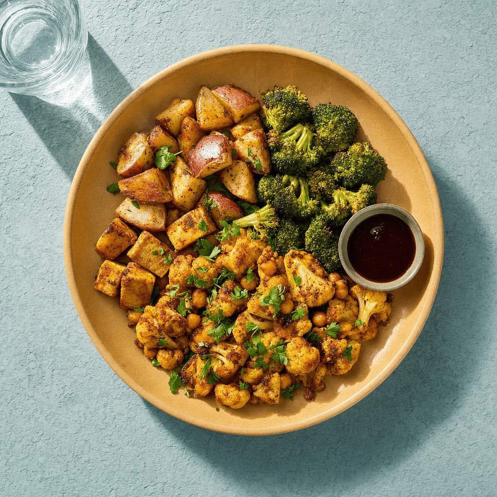 Zesty Lemon & Spiced Oven-Baked Cauliflower