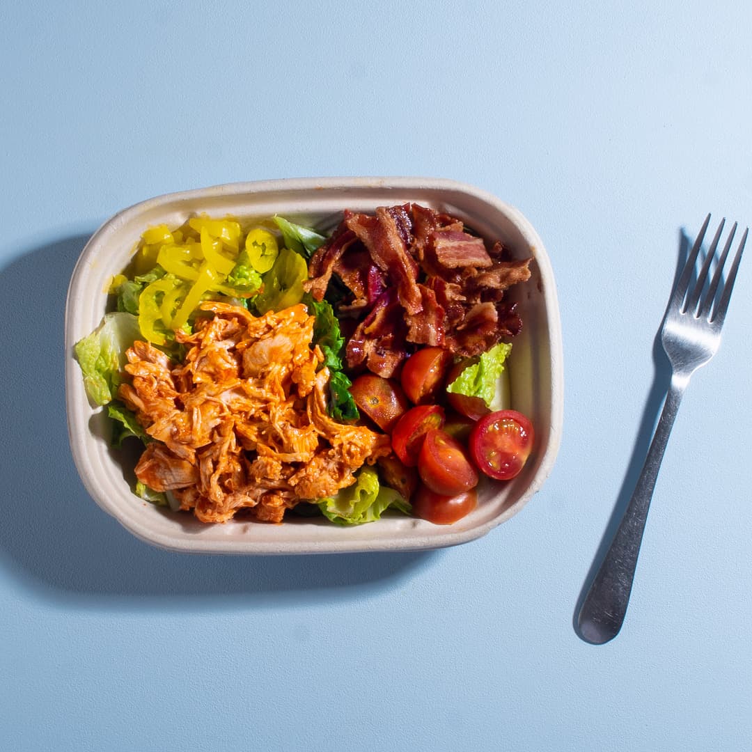 Keto Buffalo Chicken Bowl